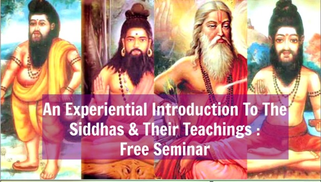 The Siddhas (Seminar)